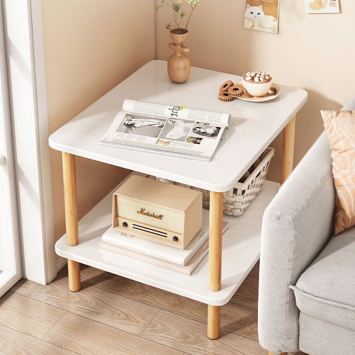 沙發邊幾雙層簡約現代小茶桌小戶型客廳置物架創意臥室迷妳小桌子