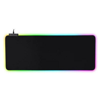 樂天精選~新款RGB發光鼠標墊大號無線充簡約LED游戲桌墊酷炫幻彩燈光滑鼠墊 全館免運