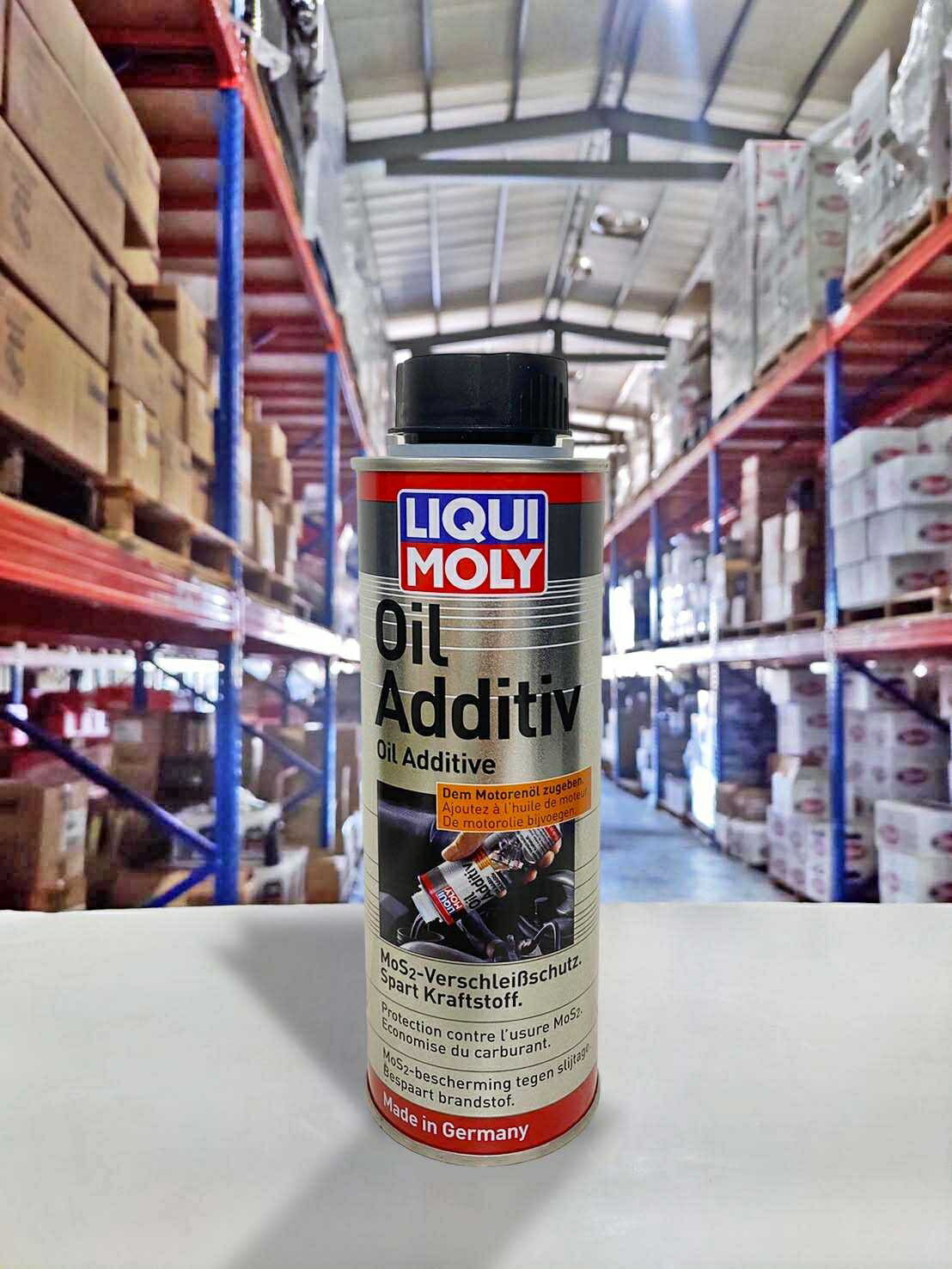 『油工廠』LIQUI MOLY OIL ADDITIV MOS2 引擎強效潤滑劑 二硫化鉬油精 200ml #1012