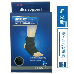 【九元生活百貨】迪克斯 9641磁力可調護踝 腳踝保護 腳踝護套 運動肢體裝具 護具