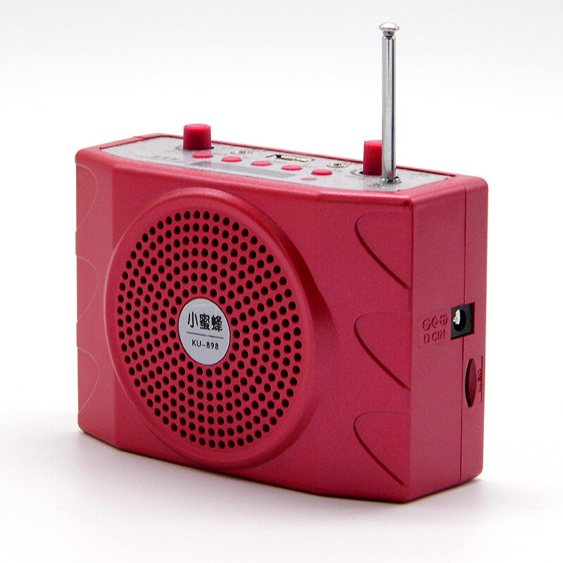 小蜜蜂擴音器ku898導遊喊話器廣場舞揚聲器收音機藍牙高保真音質