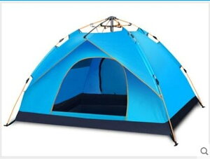 帳篷 探險者全自動帳篷戶外2-3-4人二室一廳加厚防雨野外露營野營單人 全館免運