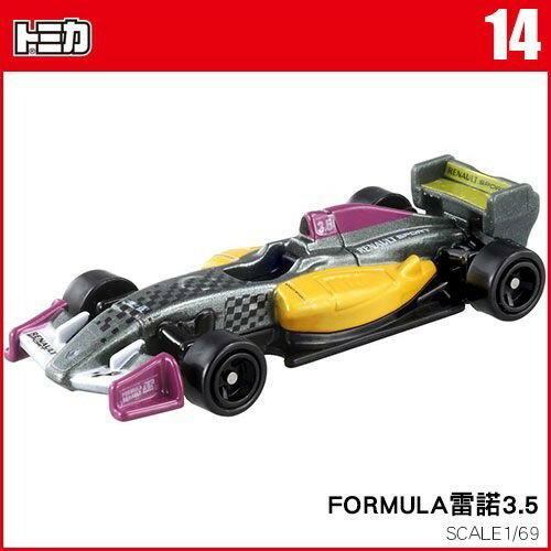 【Fun心玩】TM 014A 801115 麗嬰 全新 TOMICA 日本 多美小汽車 FORMULA 雷諾 3.5