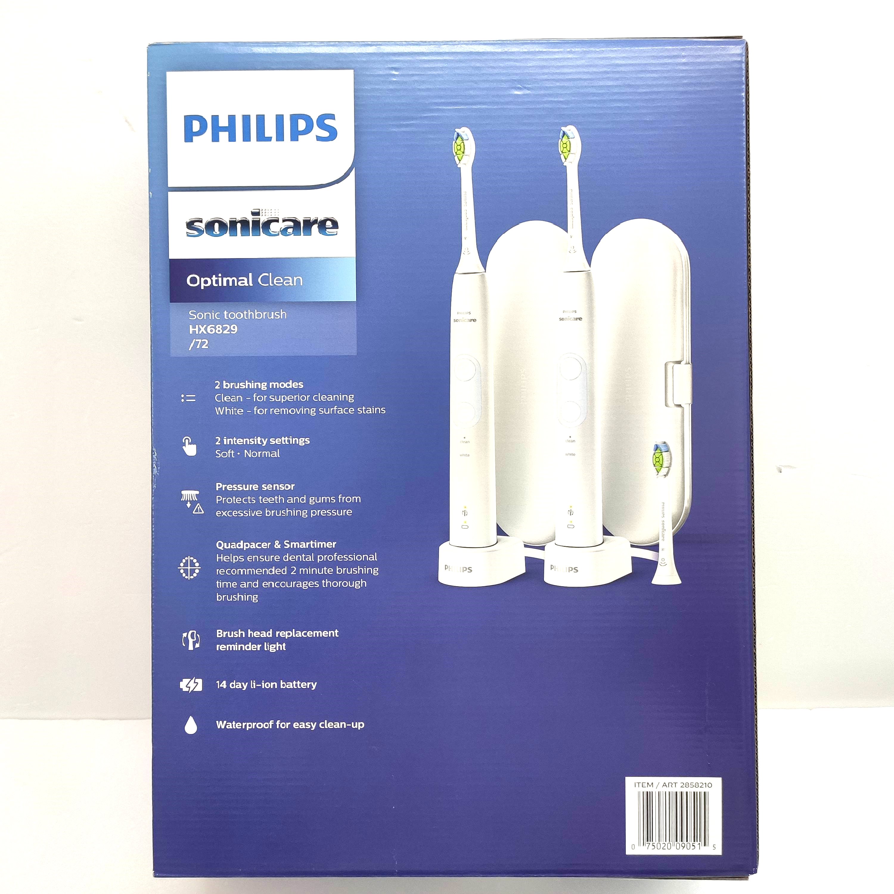 3美國直購] Philips Sonicare HX6829/30 音波震動電動牙刷Optimal