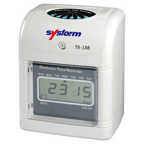 滿額現折180★SYSFORM TR-188 打卡鐘 考勤鐘