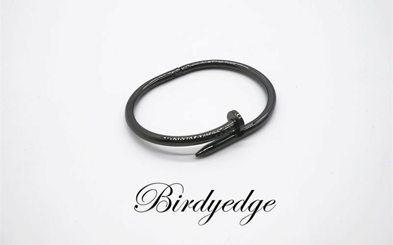 【Birdy Edge】釘子設計 手環 鋼 材料 保色款 非合金爛貨 一買來帶沒幾天 就退色 1