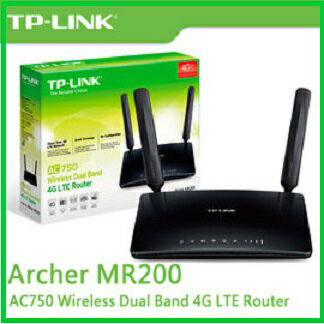  TP-LINK Archer MR200 AC750無線雙頻4G進階版LTE極速路由器 支援四大電信業者(中華、遠傳、台哥大、台灣之星) 推薦