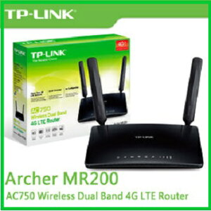 TP-LINK Archer MR200 AC750無線雙頻4G進階版LTE極速路由器 支援四大電信業者(中華、遠傳、台哥大、台灣之星)