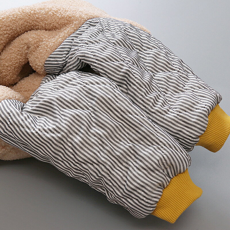 男童純棉外套冬季加絨棉衣3歲加厚衣服秋冬新款兒童棉服嬰兒冬裝4 2