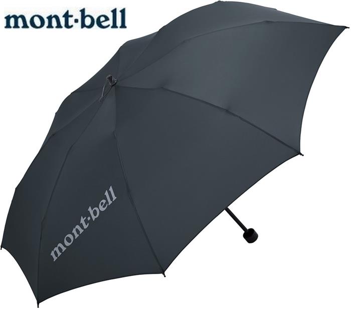 Mont-Bell 輕量戶外傘/折傘/健行傘 不對稱設計 Long Tail Trekking Umbrella 1128553 CHGY炭灰