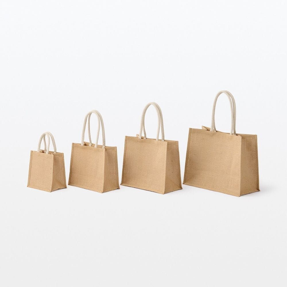 日本 MUJI 無印良品 黃麻購物袋 迷你黃麻購物袋 A6黃麻購物袋 A4黃麻購物袋 B5黃麻購物袋 A3黃麻購物袋