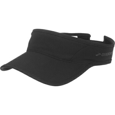 [陽光樂活]BROOKS 中空帽 慢跑帽 SHERPA RUNNING VISOR-BK280339001 黑