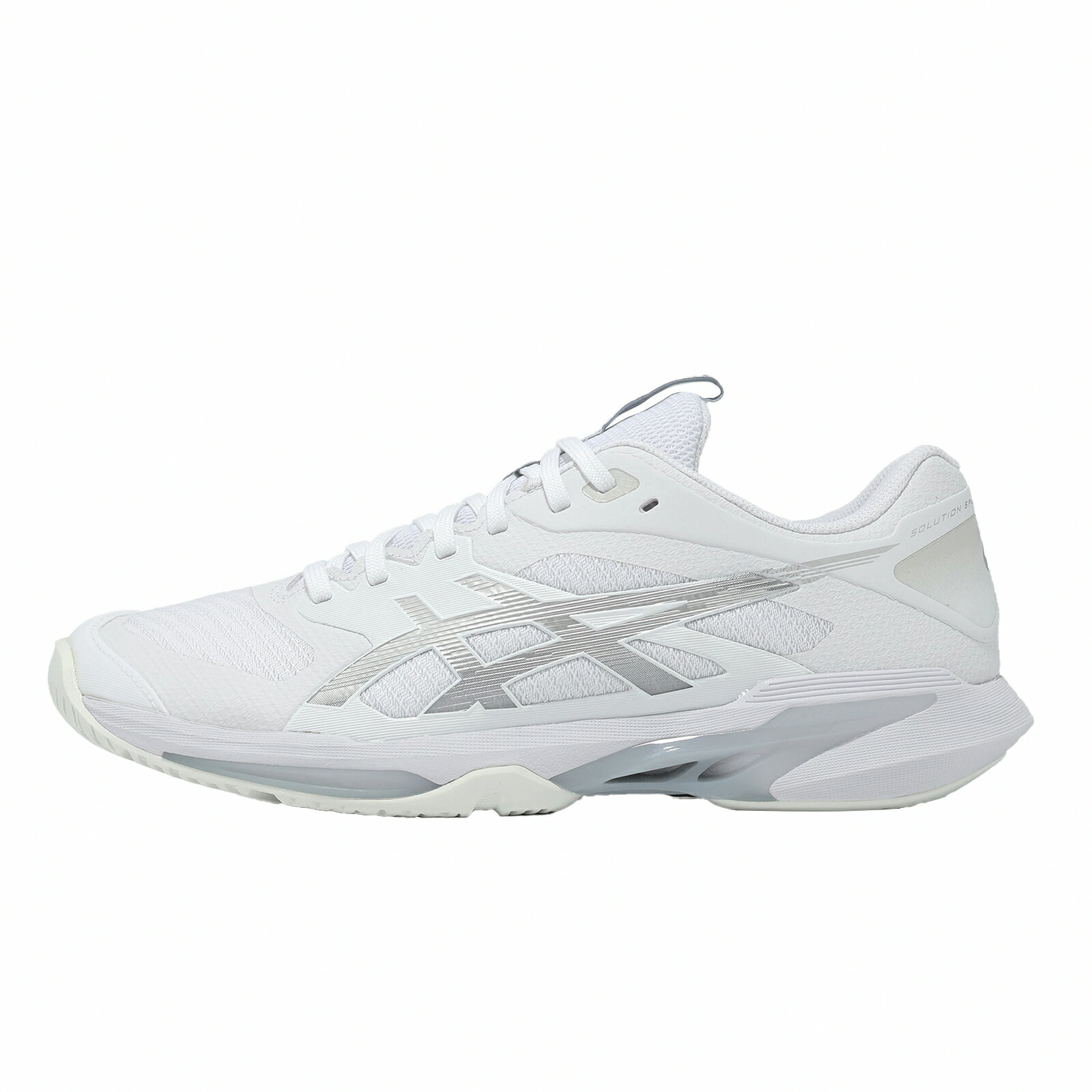 Asics 亞瑟士 網球鞋 Solution Speed FF 4 女鞋 白 銀 抗扭 速度型 1042A307101