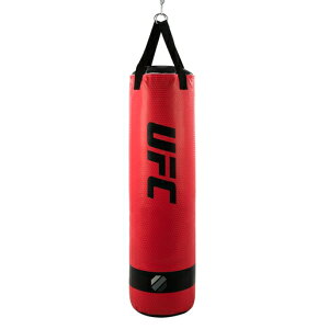 UFC-拳擊沙袋-80磅-紅(已填充/含沙包架組)