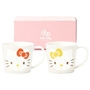 真愛日本 凱蒂貓 kitty 姊妹 日本製馬克對杯組 對杯 情侶杯 陶瓷杯 馬克杯 咖啡杯 杯子 杯 LT71