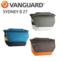 【中壢NOVA-水世界】Vanguard 精嘉 SYDNEY II 27 雪梨二代 撞色 單眼側背包 相機包 一機雙鏡