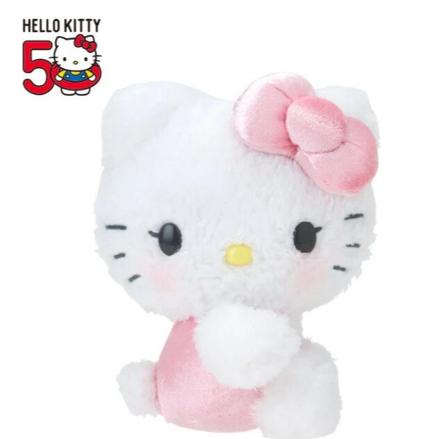 【震撼精品百貨】Hello Kitty 凱蒂貓~日本SANRIO 三麗鷗KITTY50週年變裝系列絨毛玩偶娃娃-化妝*96132