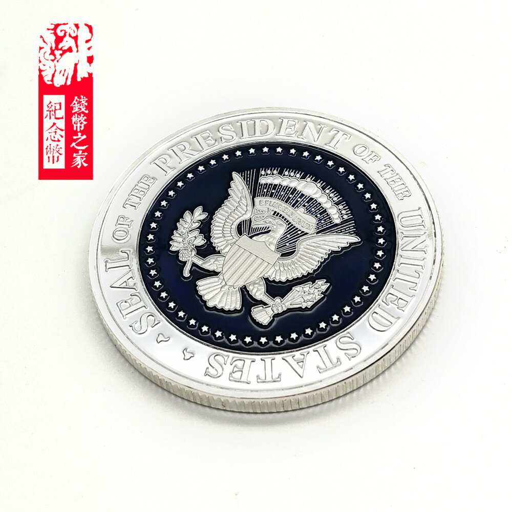 美國第45屆總統特朗普紀念章星條旗銀幣川普總統紀念章鷹徽硬幣| 協貿國際日用品生活3館| 樂天市場Rakuten