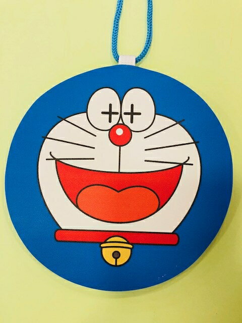 【震撼精品百貨】Doraemon 哆啦A夢 票卡零錢包-瞇眼圖案 震撼日式精品百貨