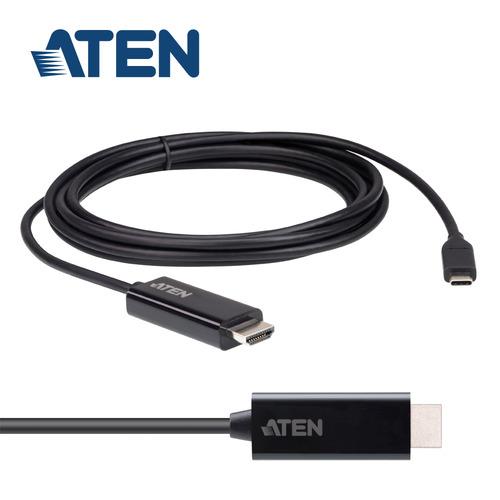 【現折$50 最高回饋3000點】 ATEN 宏正 USB C轉4K HDMI轉接線 UC3238 2.7M
