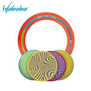 瑞典[WABOBA] Waboba Backnine 競賽飛盤組(4+1)/陸上玩具/團康遊戲/戶外露營休閒娛樂玩具《長毛象休閒旅遊名店》
