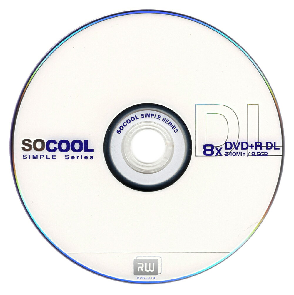 【文具通】DVD+R 8X 8.5GB 50片入 DVD+R DL 燒錄片 空白光碟片 B4010483