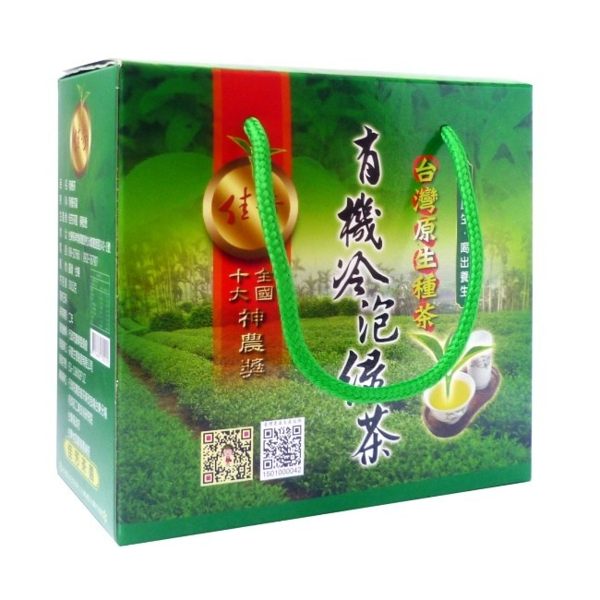 佳芳有機茶園 有機冷泡綠茶(茶葉) 300g/包