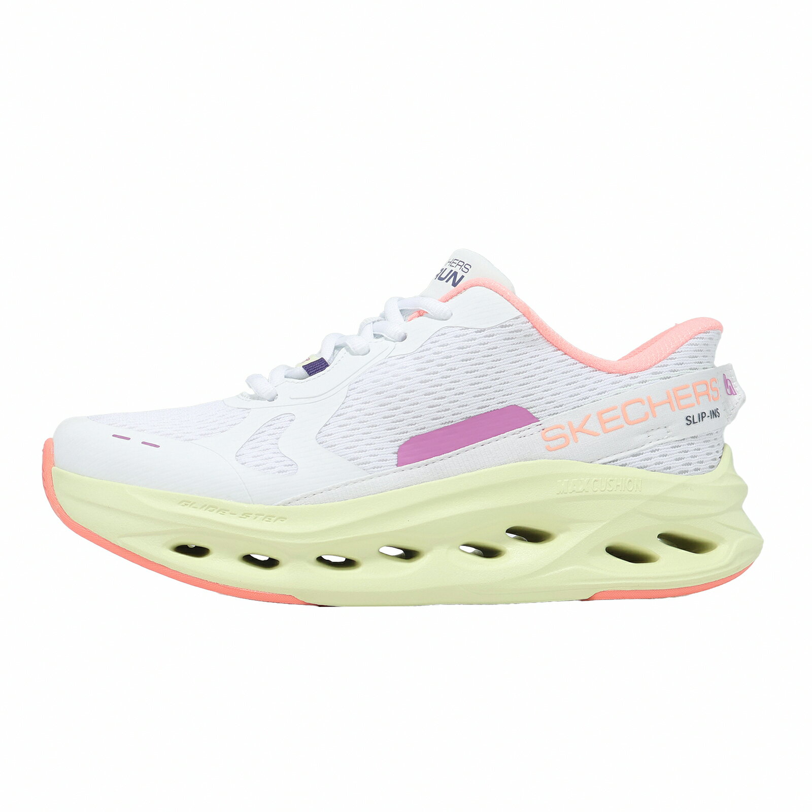 Skechers 慢跑鞋 Max Cushioning Glide-Step 大童 厚底 運動鞋 303685LWPK