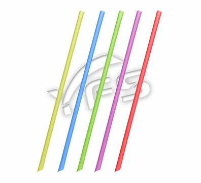 塑包斜口吸管(6*18/6*22/8*22/12*22)(五彩/透明/摩登/黑/水晶)【裕發興包裝】