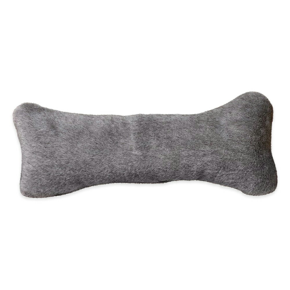 【SofyDOG】BOWSERS 極適寵物小骨頭抱枕 時尚銅灰 靠枕 枕頭 手工製作