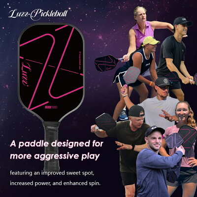 Luzz 專業匹克球拍 Pro4 (專業比賽拍) 輕量好握 雙認証