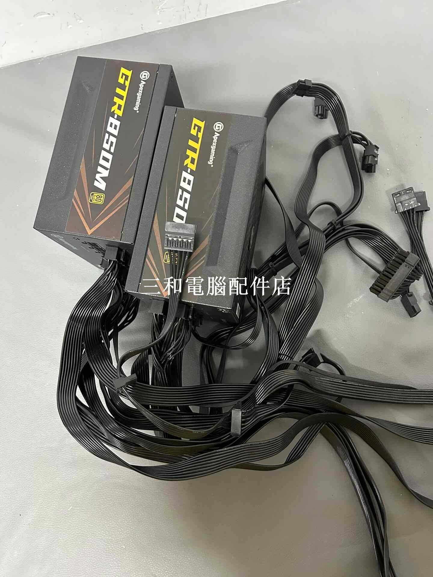 美商 850W 全模組靜音電源 PC 台式機 80 認證 5.0 介面şi(DisplayPort, HDMI) 適用 DIY 電腦 拆機實拍 無原包裝