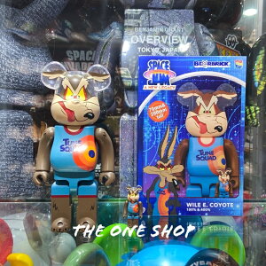 TheOneShop BE@RBRICK SPACE JAM WILE E. COYOTE 怪物奇兵 威利狼 大野狼