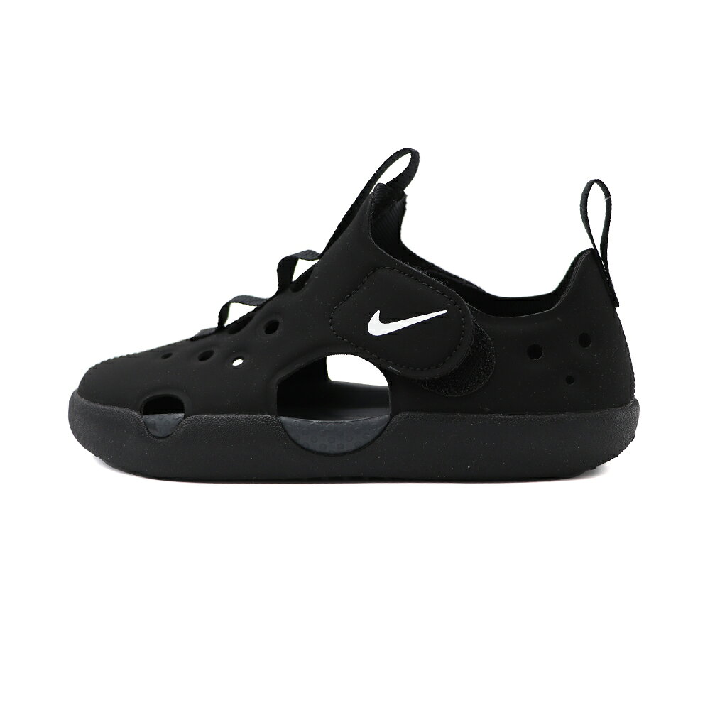 NIKE SUNRAY PROTECT 4 (PS) 魔鬼氈 包頭涼鞋 中童鞋 黑 S1520 (HF6277001)
