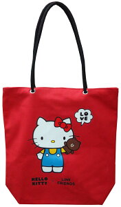Hello Kitty x Line帆布購物袋