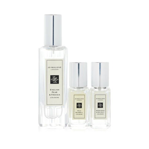 Jo Malone - 英國梨與小蒼蘭套裝: 英國梨與小蒼蘭古龍水 30毫升 + 鼠尾草與海鹽古龍水 9毫升 +藍風鈴古龍水 9毫升 3