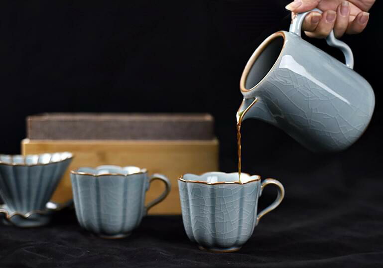 Brewista 菩提陶瓷冰晶 咖啡對杯 咖啡杯 木盒裝『歐力咖啡』