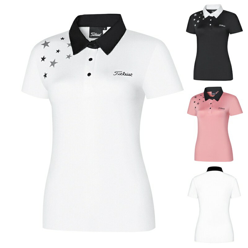 夏季高爾夫服裝女短袖T恤速乾透氣緊身彈力戶外運動時尚golf上衣