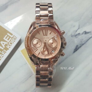 『Marc Jacobs旗艦店』Michael Kors美國代購MK5799MK時尚玫瑰金三眼腕錶