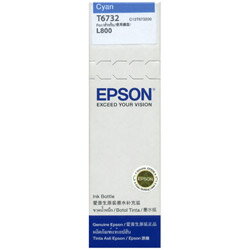 【史代新文具】愛普生EPSON T673200 原廠藍色墨水匣 (L800)