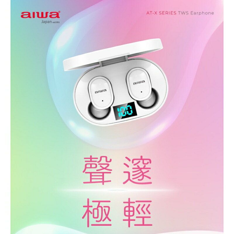 強強滾生活 AIWA 日本愛華 真無線藍牙耳機 AT-X80E