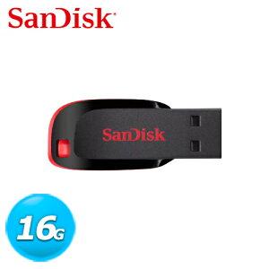 【最高22%回饋 5000點】SanDisk Cruzer Blade CZ50 16GB USB 隨身碟