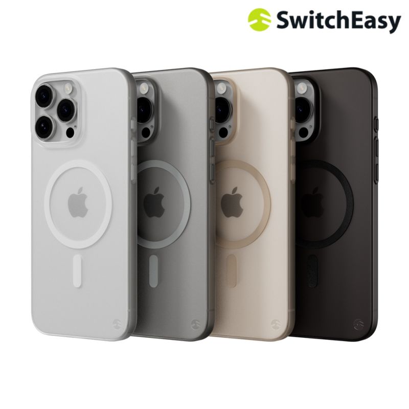 SwitchEasy Apple 蘋果 iPhone 16 Pro 6.3吋 0.35 M 極輕薄手機殼 支援MagSafe 保護殼 磁吸殼 超薄殼【愛瘋潮】
