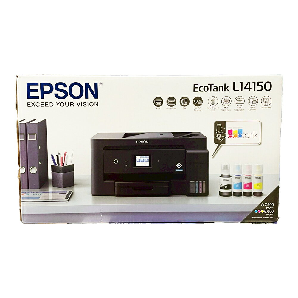 EPSON L14150 傳真多功能印表機《原廠連續供墨》｜領券最高折$220