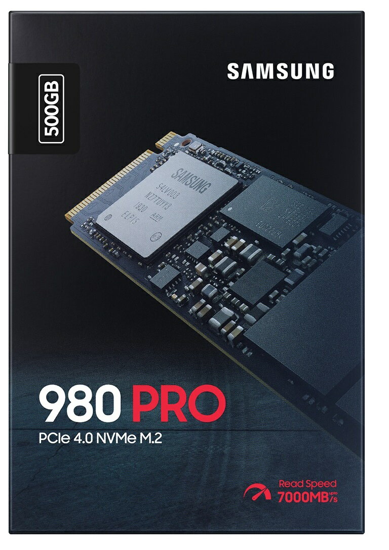 SAMSUNG 三星980 PRO 500GB 500G MZ-V8P500B M.2 PCIe 4.0 NVMe SSD