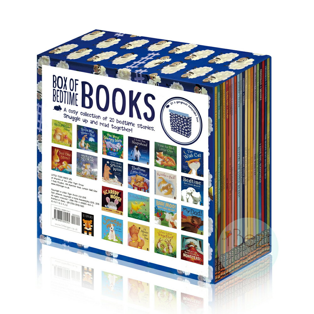 Box of Bedtime Books(20冊) | 原文 | 繪本 | 睡前 | 品德 | 動物 | 套書 | 進口 |
