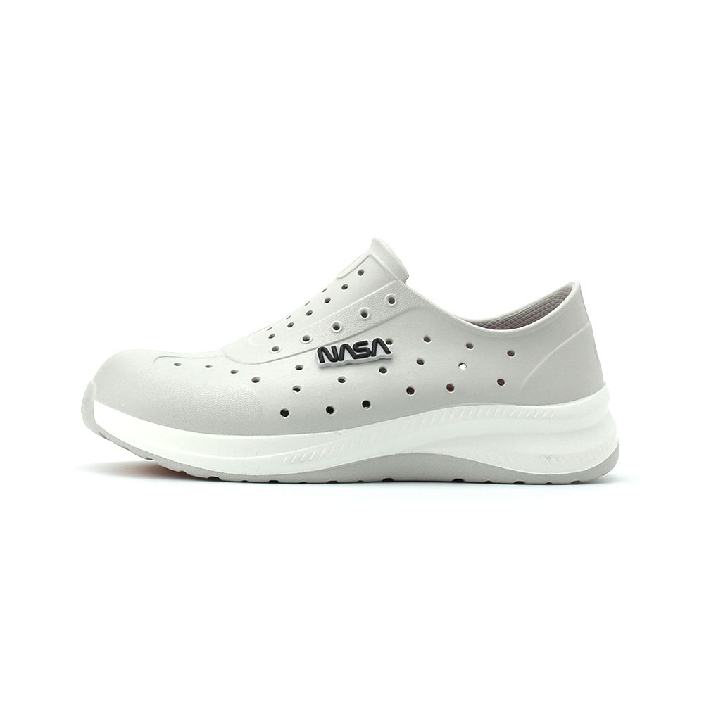 NASA 登月漫步 洞洞鞋 灰 男鞋