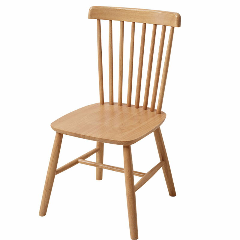 【免運】美雅閣| 北歐實木溫莎椅家用餐椅現代簡約木椅子靠背椅餐廳飯店咖啡廳凳子