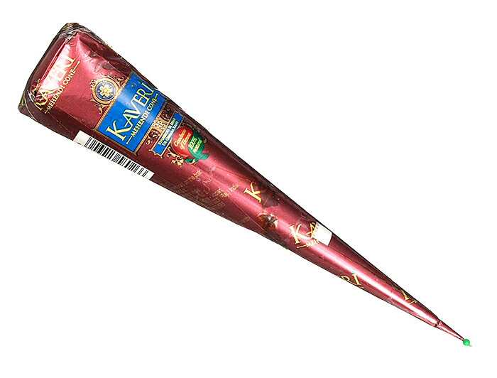 [綺異館]  印度指甲花 人體彩繪 純植物紋身 25克 /管  KAVERI henna Mehandi Cone