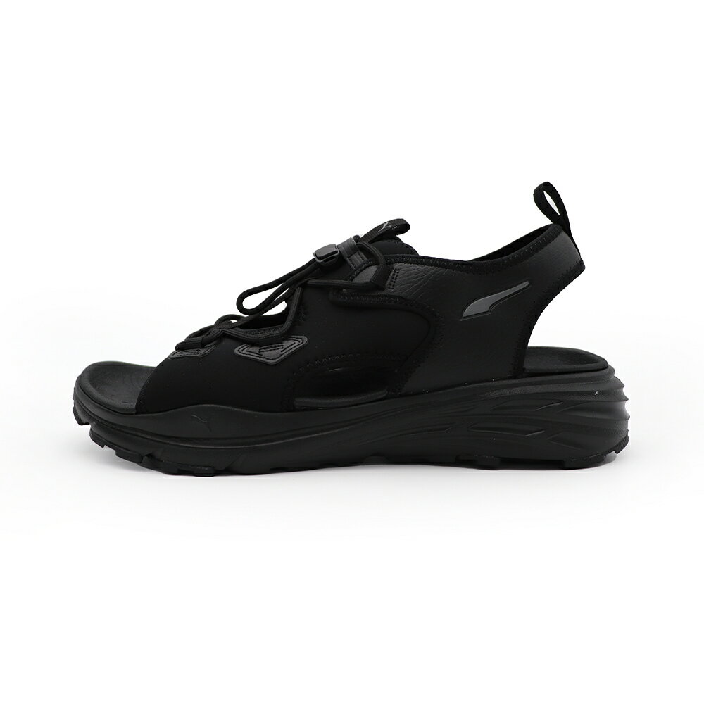 【全館滿額折】PUMA Hypnotic Sandal 黑 休閒 抽繩 運動 涼鞋 男女款 B6325【新竹皇家40165301】